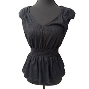 Small peplum top